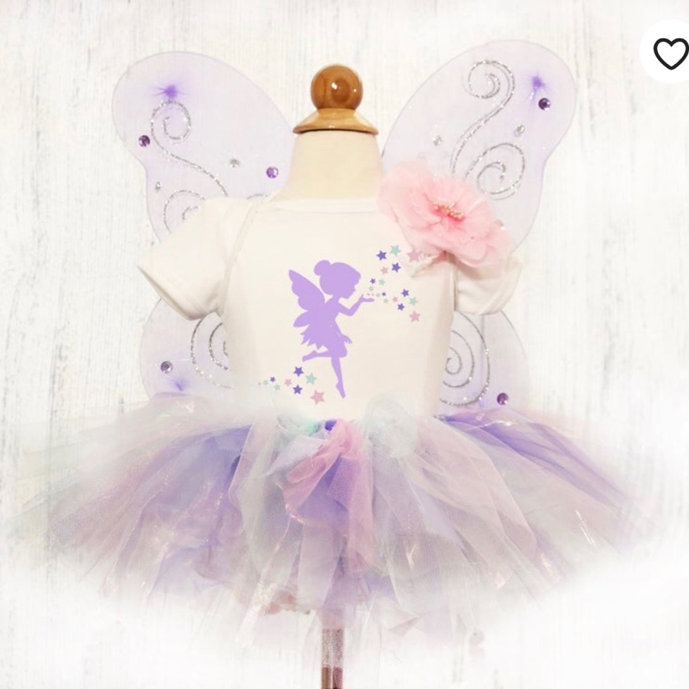 BRAND NEW Fairy Tutu outfit